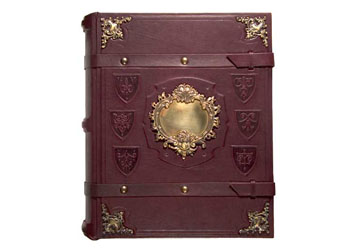 Родословная книга "Барокко" с накладками Родословная книга "Барокко" с накладками